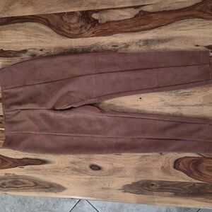 Loft Faux Suede Scruba Pull Up Pants